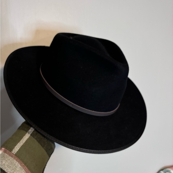 Will and Bear Calloway Black Wide Brim Hat - Picture 6 of 7